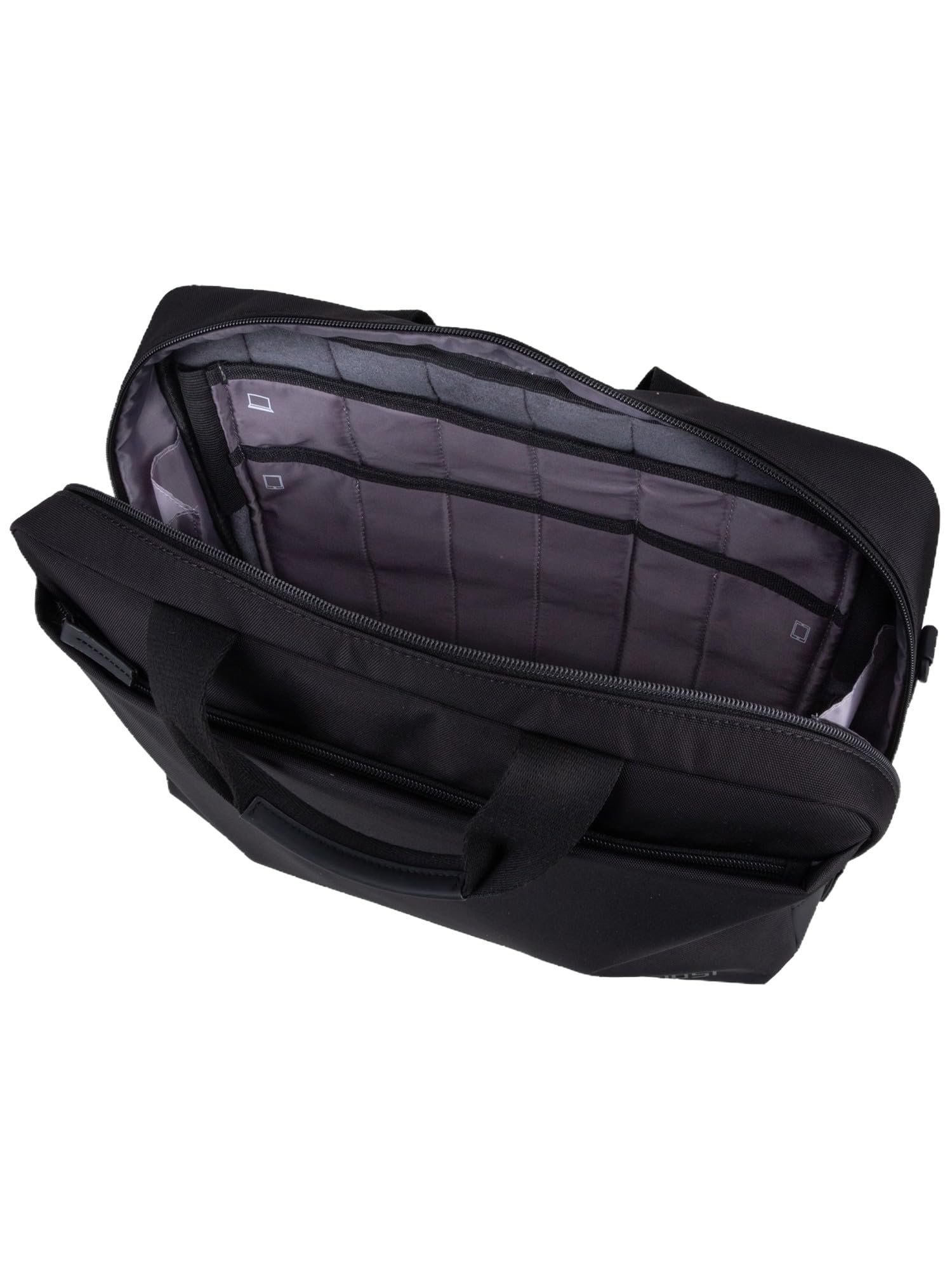 JOST maletín bolso bandolera con compartimento para portátil Tallinn Business Bag 1C Black negro