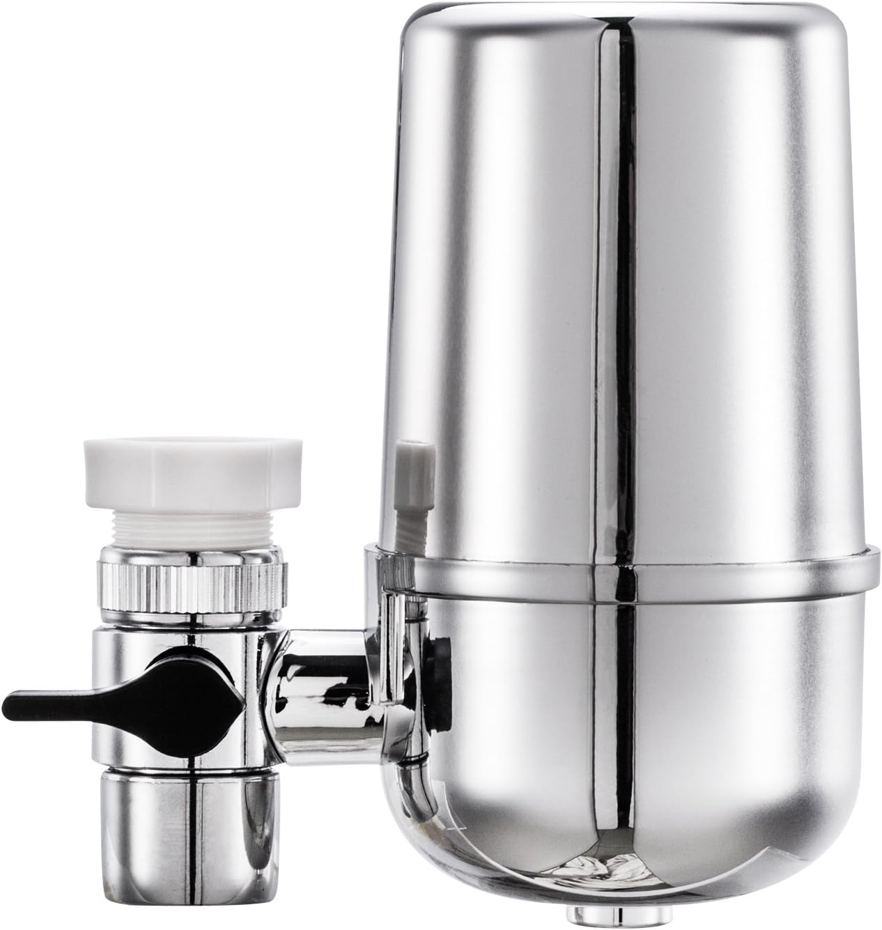 JIANFA Faucet Water Filter Tap Water Faucet Filter Best Chlorine Removing Filtration System Cartridge For Home Kitchen And Bathroom Sink Chrome