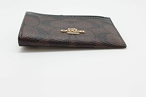 小物 Like new coach signature mini coin case Coach Signature C Mini Skinny ID and Coin Case with Attached