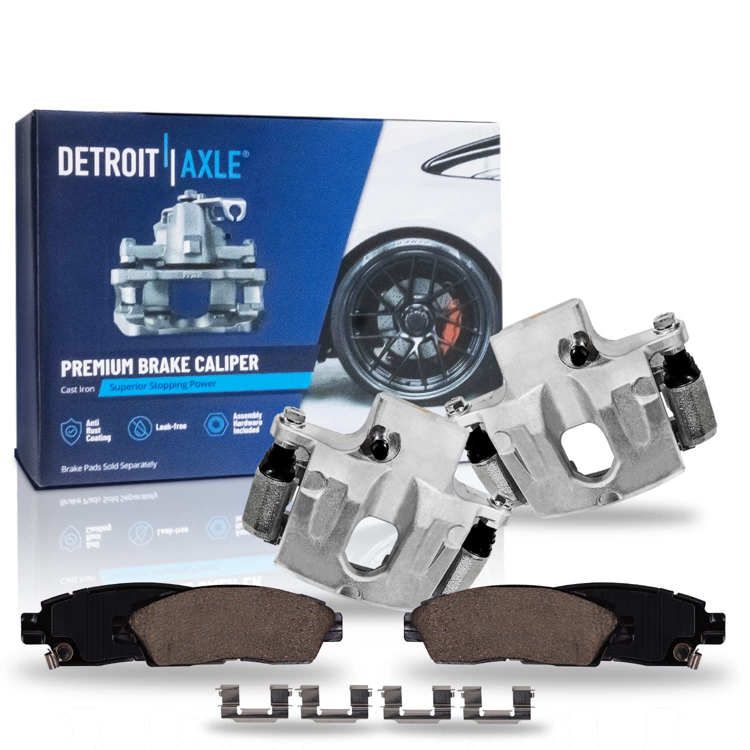 Detroit Axle - Rear Brake Kit for Chevy Trailblazer EXT SSR GMC Envoy XL