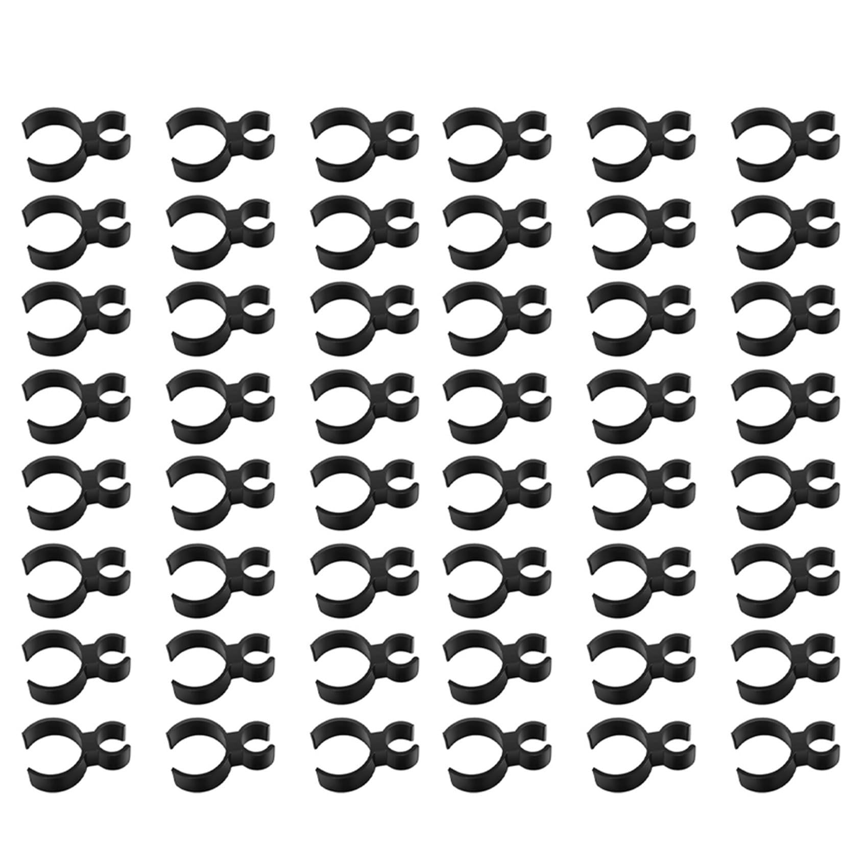 Hndhbfgrt Champagne Bottle Clips Champagne Bottle Single Holder Safety Clips for Candle (48 Pieces)