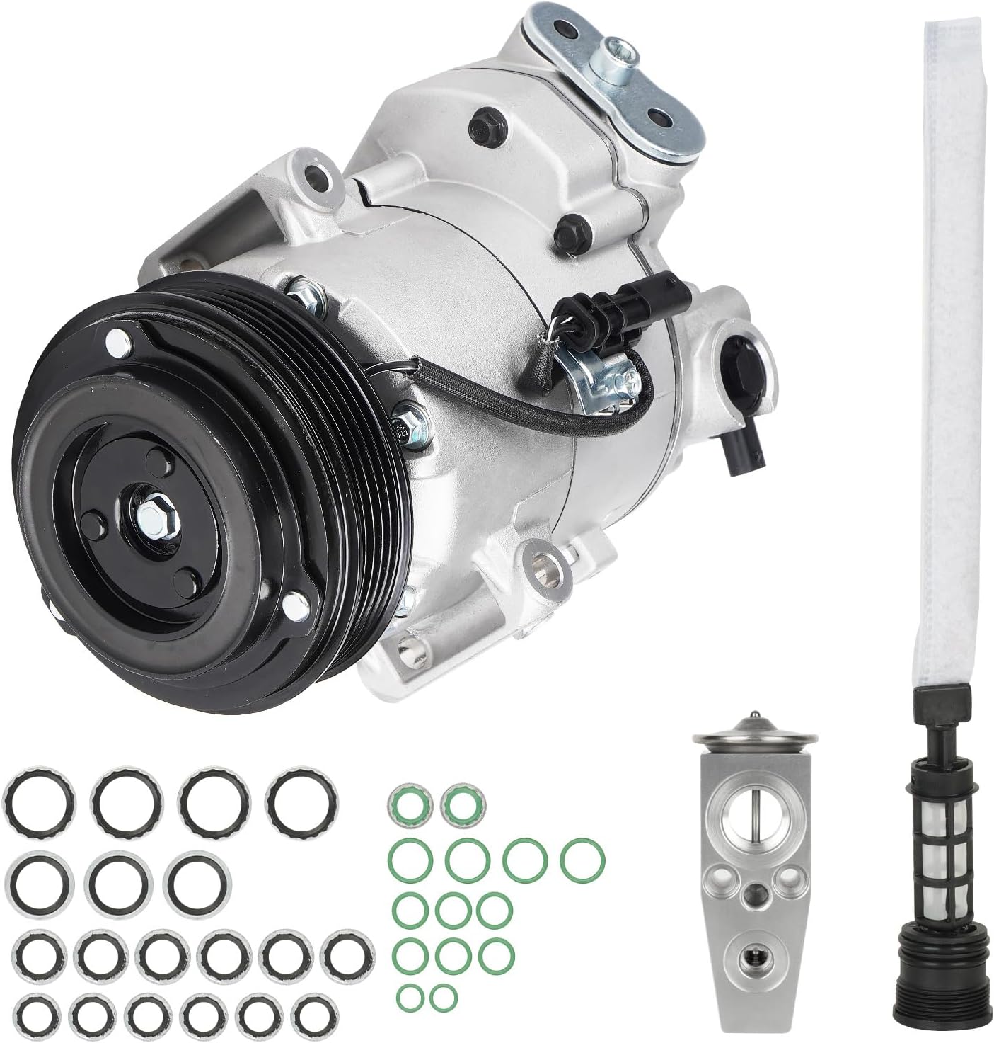 TadaMark A/C Air Conditioner Compressor Repair Kit Fit for Chevrolet Cruze 1.4L 1.4 2012-2015 Turbocharged, for Chevrolet Cruze limited 1.4L 1.4 2016 Turbocharged