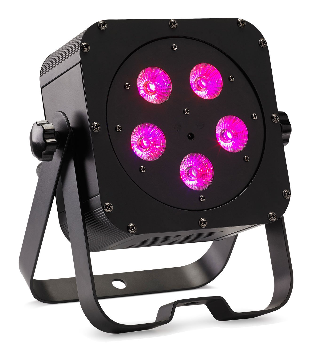 irLEDFLAT-5x12SIXb Proiettore a LED a 12W DMX Six-colour