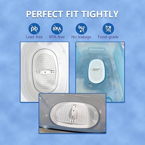 Miniatura 7 de Filtro de repuesto para Waterdrop WD-PF-01A Plus, reduce PFOA/PFOS, cloro, compatible con jarras Waterdrop, dura 3 meses o 200 galones, paquete de 2