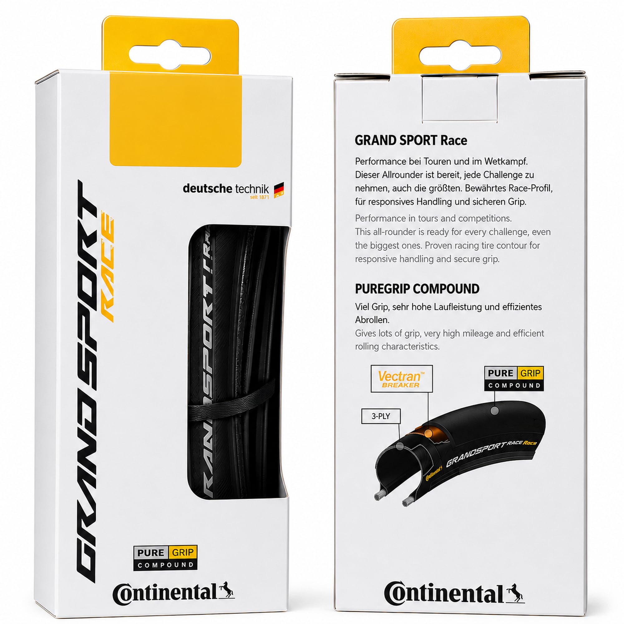 Amazon.com : Continental Grand Sport Race All Rounder Bicycle