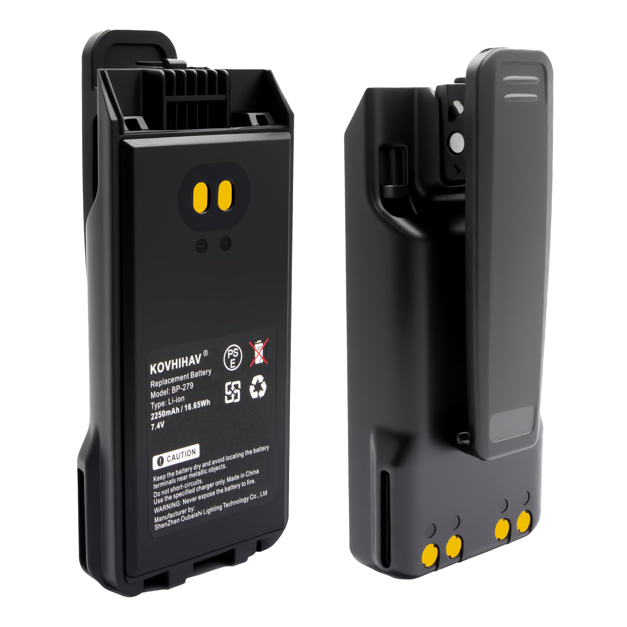 Replacement Battery for Icom BP-280 BP-279 IC-F1000 IC-F1000S IC-F2000 IC-V88 BC1000 F1000 2250mAh