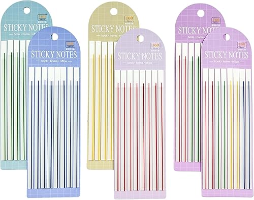 Miniatura 1 de 960 unidades de cinta iluminadora transparente para subrayar libros, pestañas adhesivas largas para anotar libros, kit de anotación de libros para