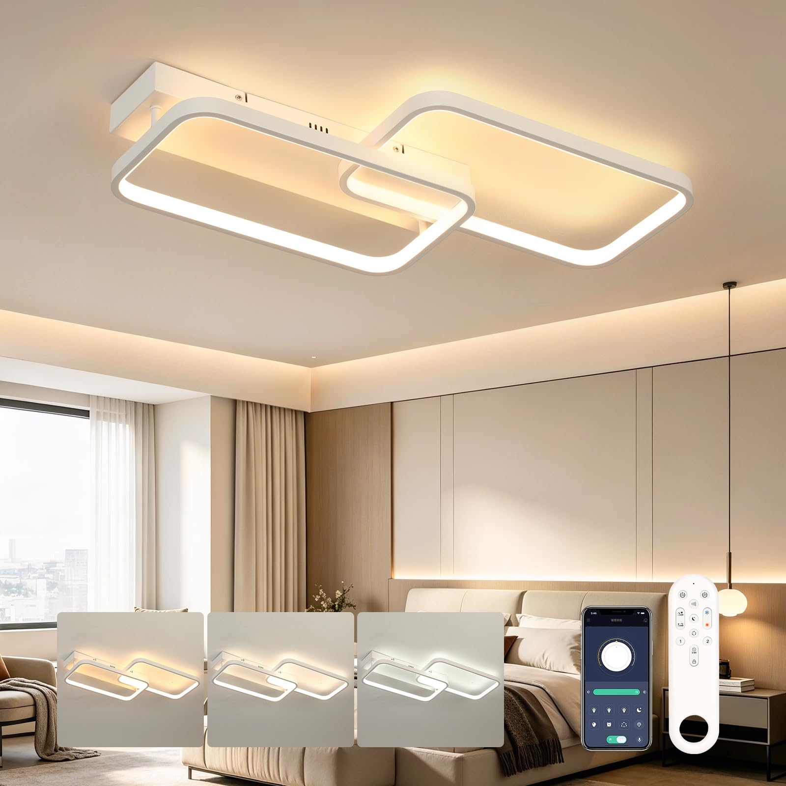 OTREN Deckenlampe Wohnzimmer moderne