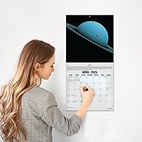 Vista 81 de RED EMBER Astronomy 2026 Wall Calendar 12 Month 12" x 24" Open Thick & Sturdy Paper Giftable Calendar 2026