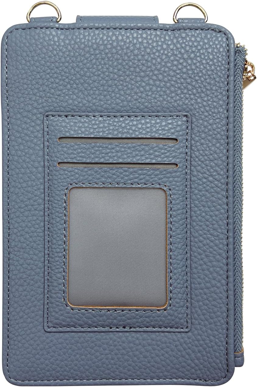 Suncrest iSB-SP15 Smartphone Pouch, Tweed, Blue Gray