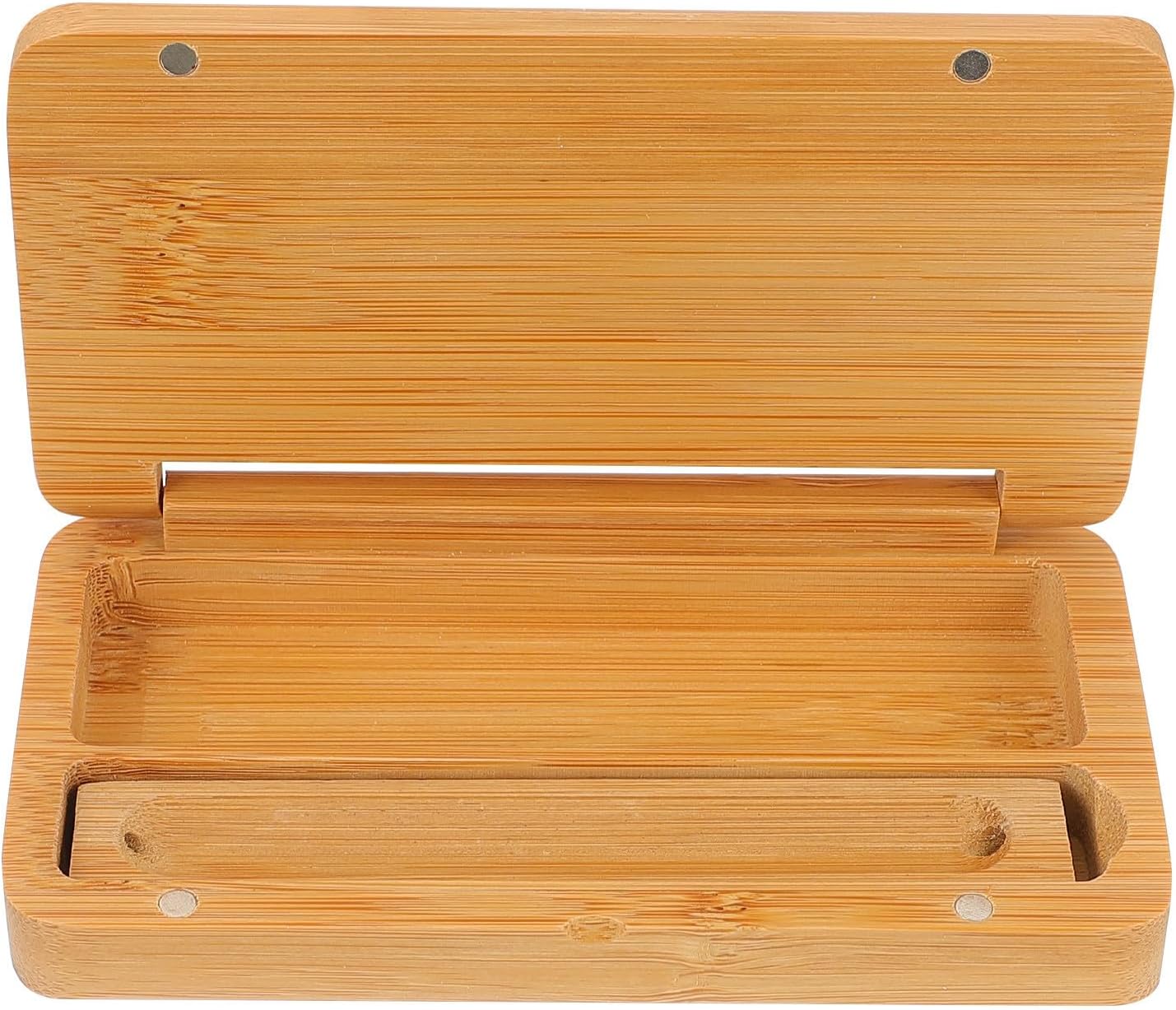 DOITOOL Creative Incense Stick Box Portable Incense Container Carbonized Bamboo Lightweight Design Exquisitely Crafted Unique Style for Home Fragrance and Meditation