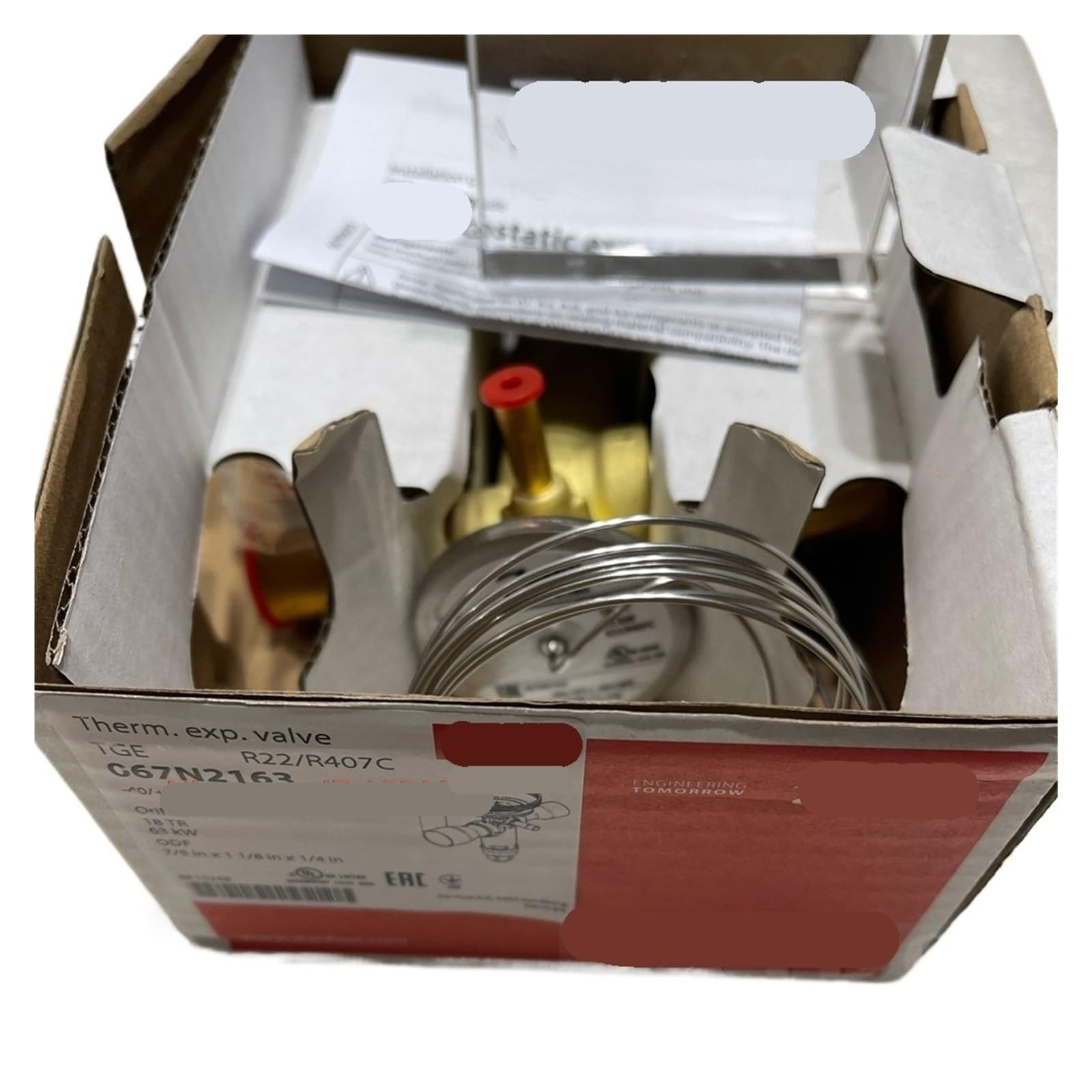LEOTNNDQ Expansion Valve TGEXR22/R407C 067N2163 18TR 63KW