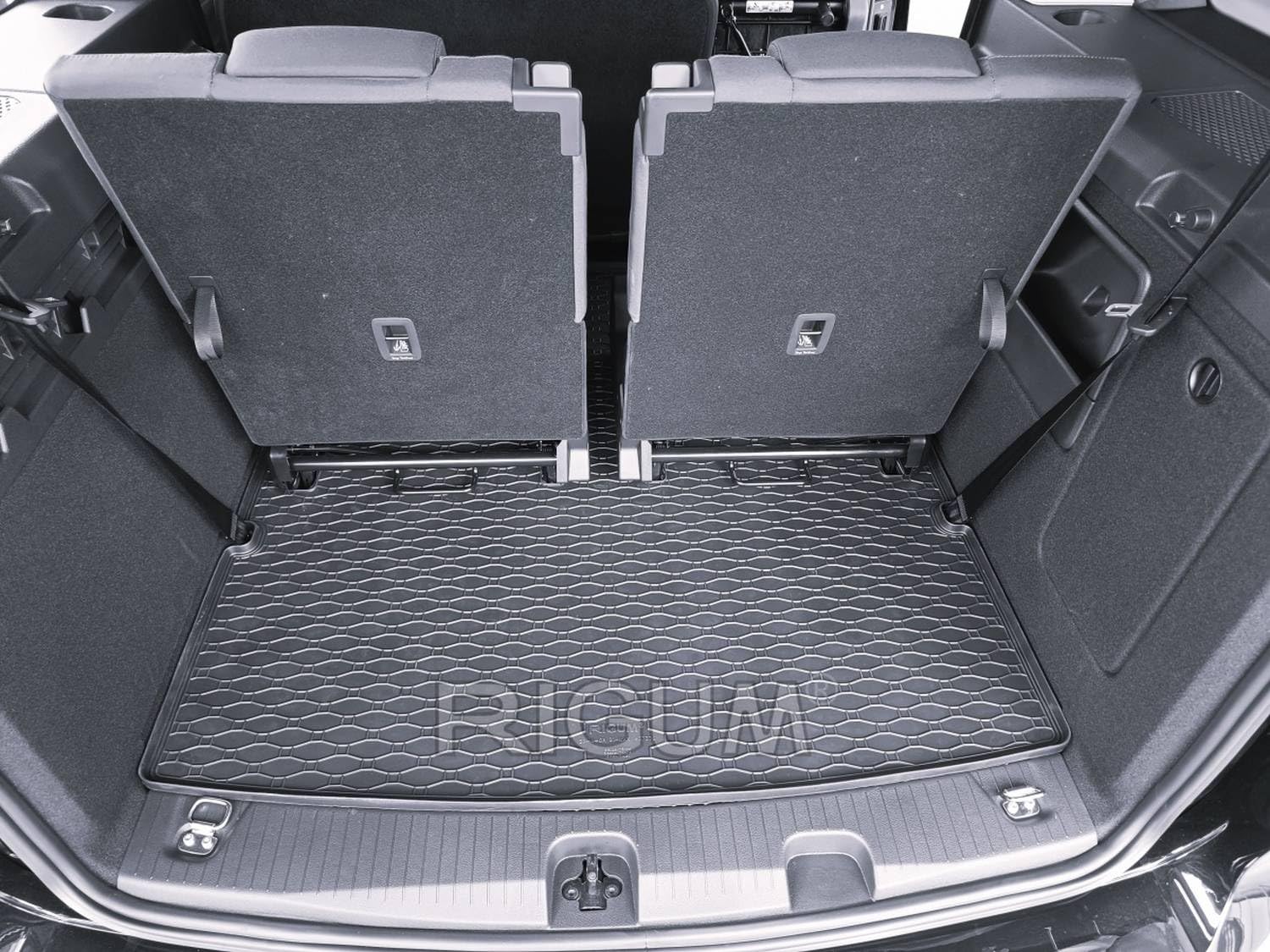 Gummi Kofferraummatte passend für VW Caddy Maxi ab 11/2020/Ford Grand Tourneo Connect ab 5/2022 AZUGA AZ31100226 Kofferraumwanne