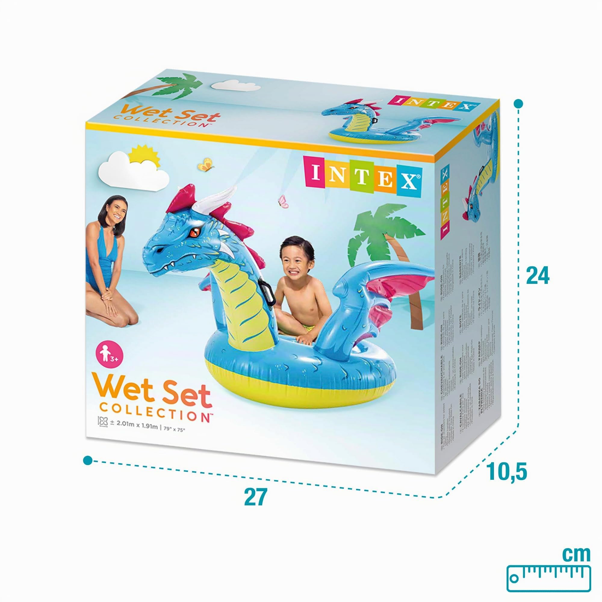 Intex Porteur Dragon 57563NP