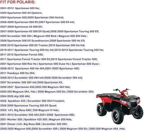 Miniatura 2 de Termostato de coche 3084940 3090049 compatible con Polaris Sportsman 500 Scrambler Ranger Magnum Sportsman 400 4 tiempos 1996-2013