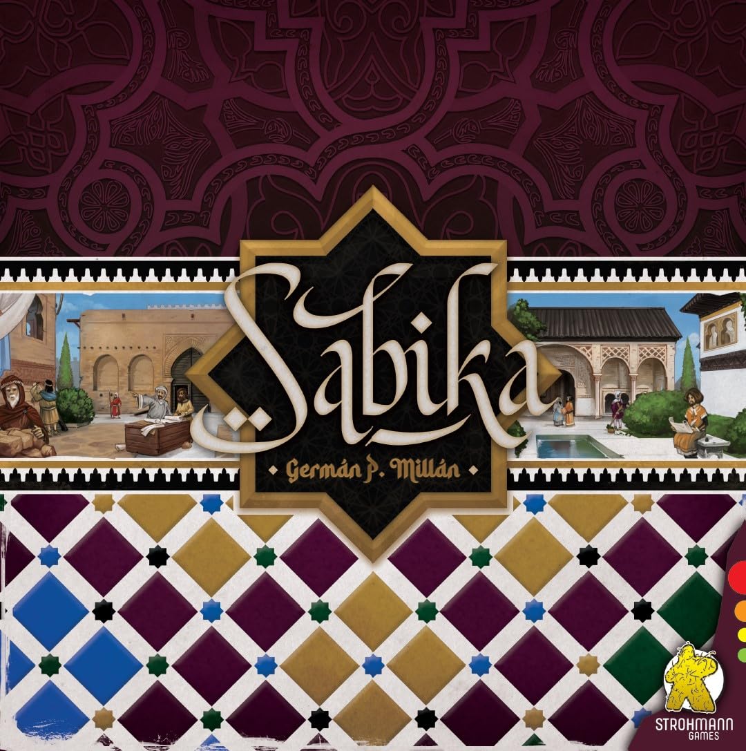 Strohmann Games, Sabika, Expertenspiel, Strategiespiel, 1-4 Spieler, Ab 14+ Jahren, 60-120 Minuten, Deutsch
