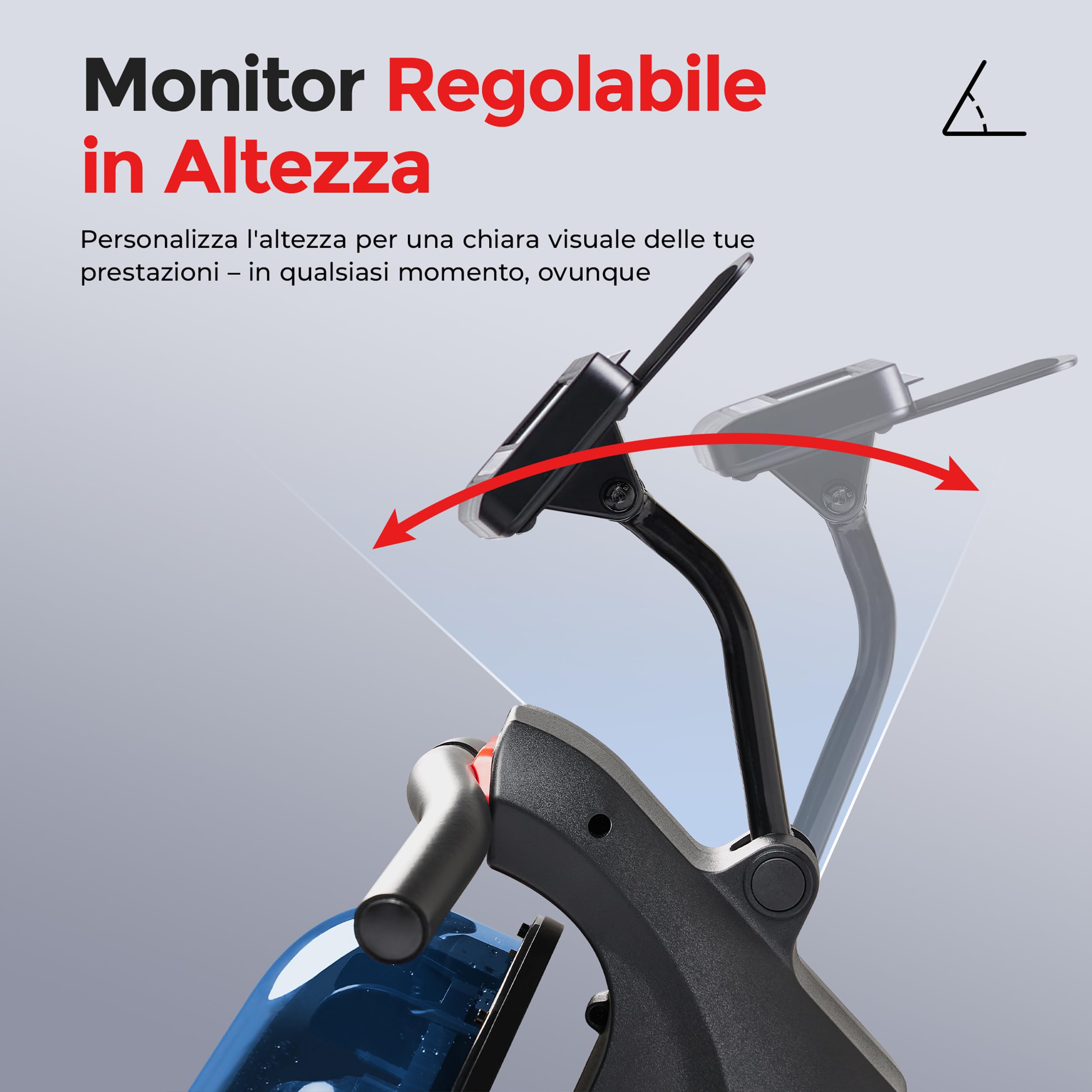 Sunny Health & Fitness Vogatore Smart ad Acqua e Magnetico Total Body | App SunnyFit, Hydro + Resistenza Magnetica a 16 Livelli, Lunghezza del Binario di Scorrimento 124 cm, Portata 120 kg