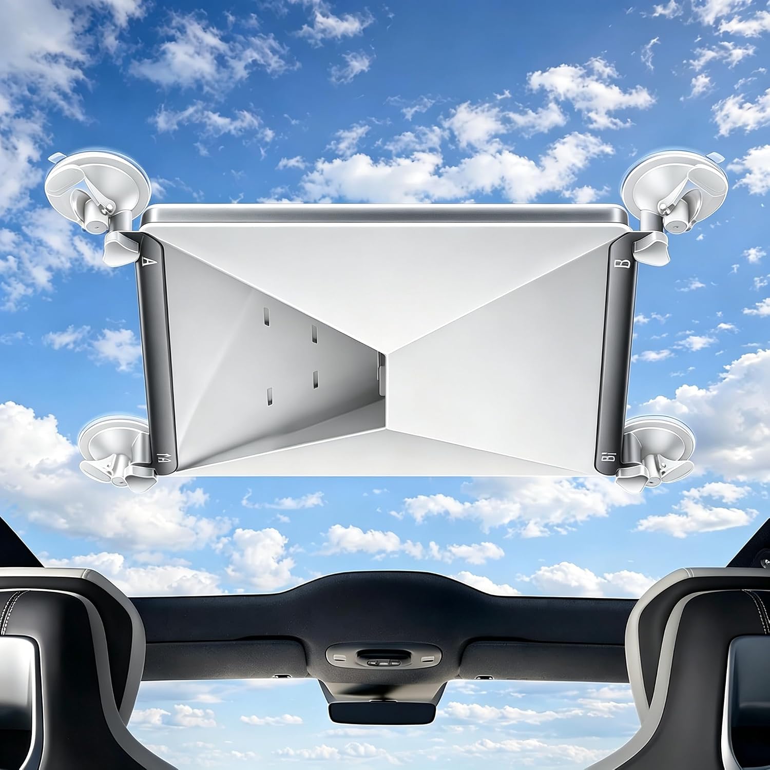 Starlink Mini Mount - Suction Cup for Car Sunroofs or Window