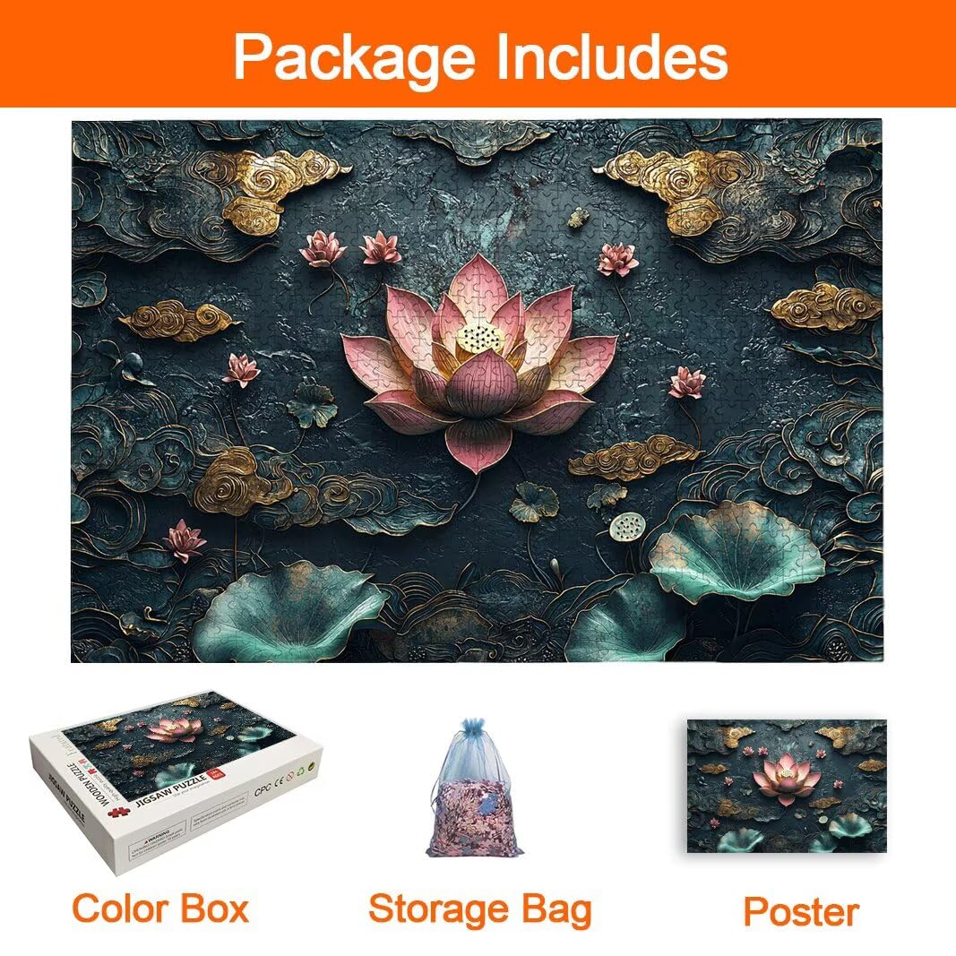 Puzzle Loto, Puzzle 5000 Pezzi Adulti per Decor, Regalo Donna/Uomo -8546