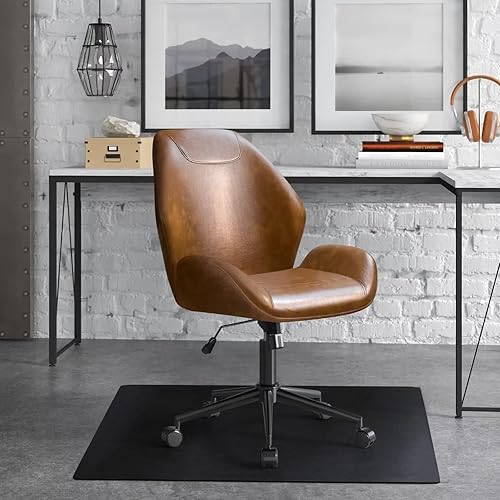 Miniatura 1 de MIRUO Tapete de vidrio templado para silla de escritorio para suelos alfombrados tapete para silla de alfombra tapete para silla de oficina