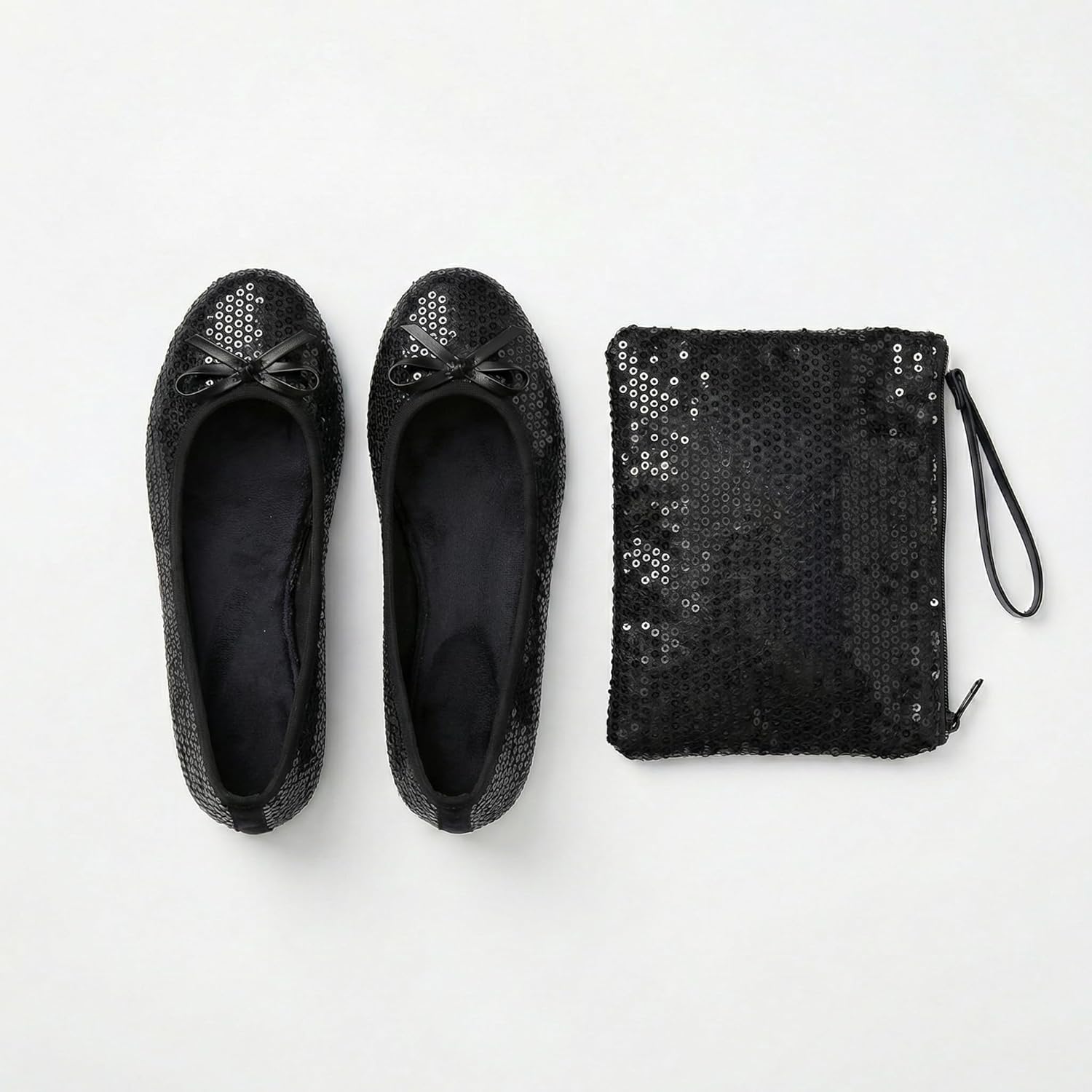 Women's Foldable Flats – Portable Ballet Slippers Shoes for Travel, Wedding – Fits in Purse - Image 7