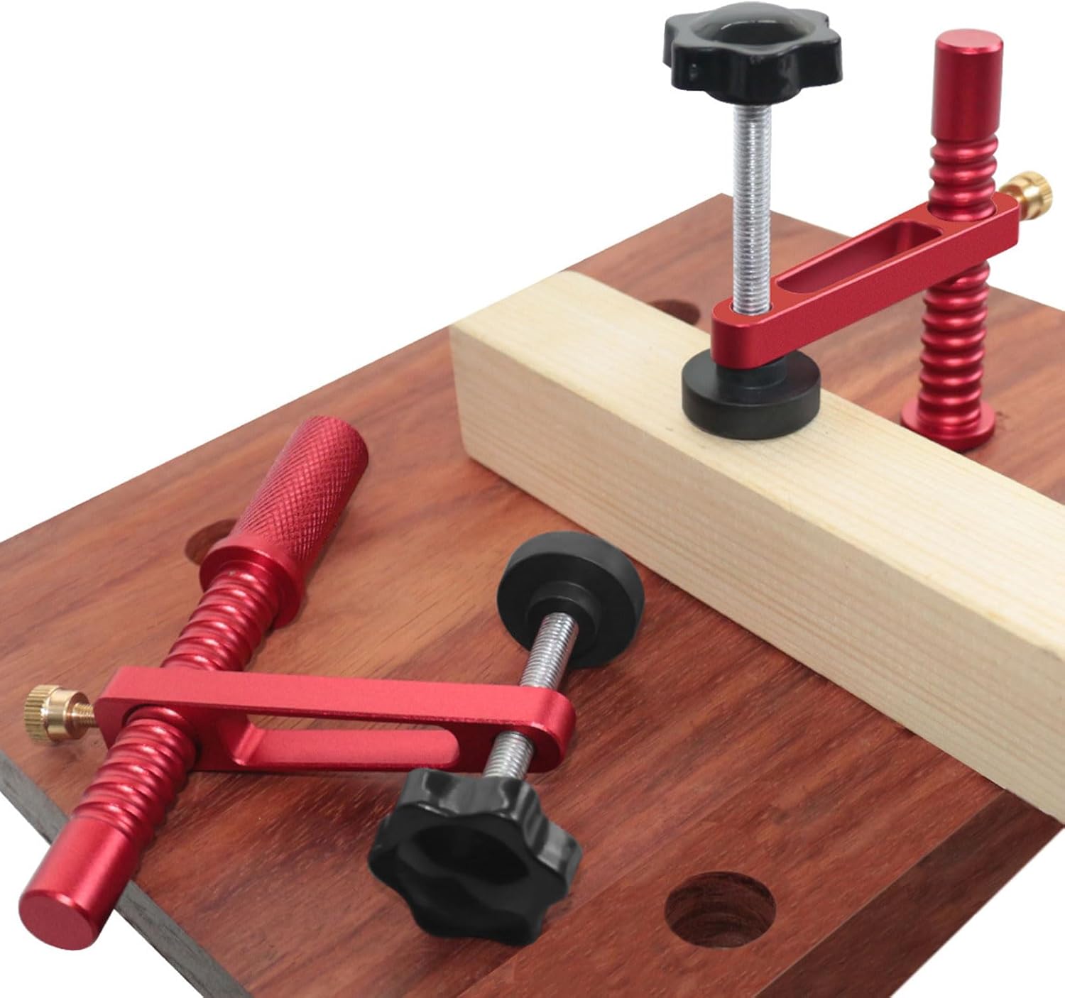 Aluminum Adjustable Hold Down For Table Clamps Workbench Hold Down Accessories For Enhancing Woodworking Efficiency Woodwork Holdfast