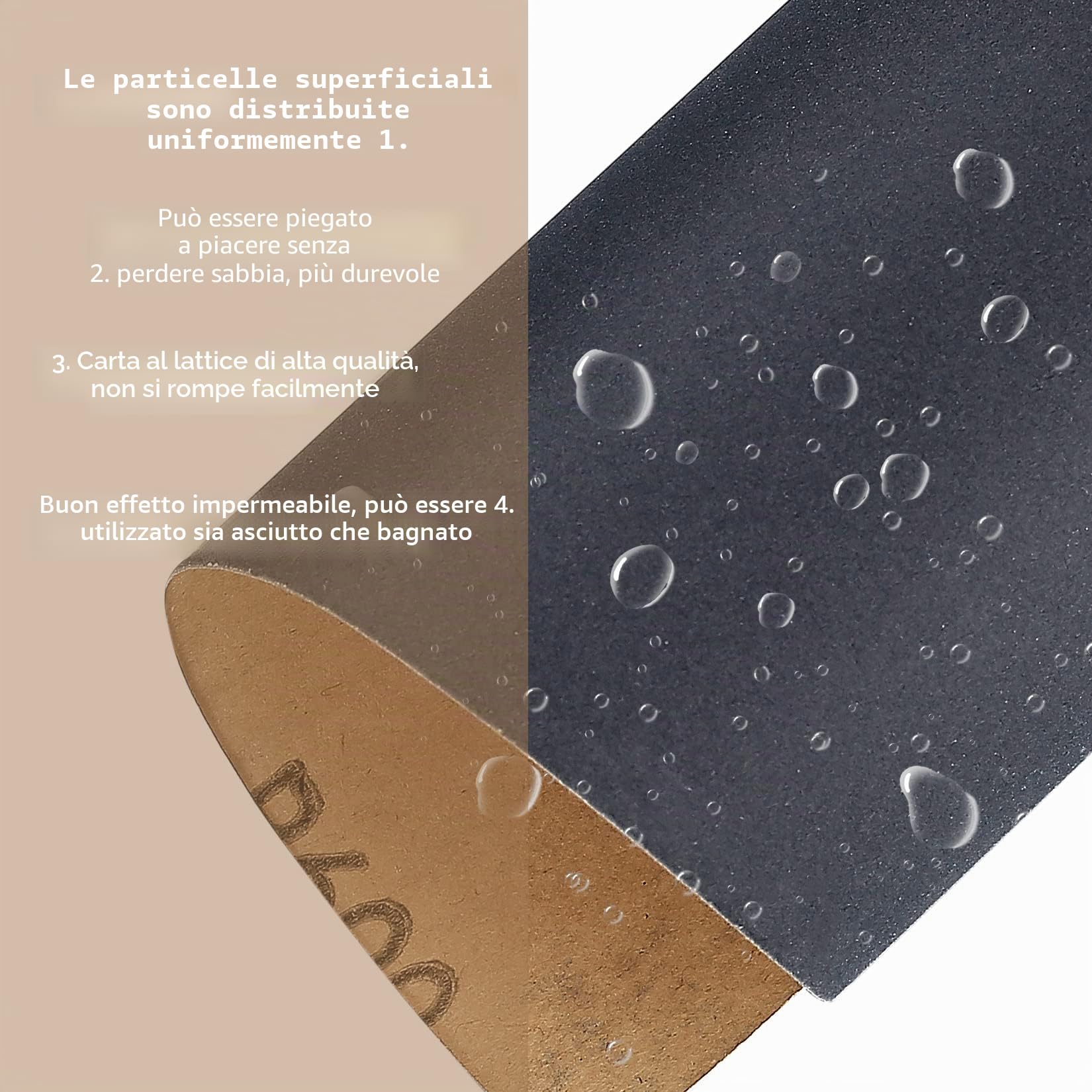 Set Carta Vetrata, 45 Pezzi 120 a 7900 Grana Carta Abrasiva Bagnata e Asciutta, Levigatura a Secco e Umido Sandpaper per Lucidare Levigare Legno Metallo - 9" x 3,6" (120-7900, unità, 45)