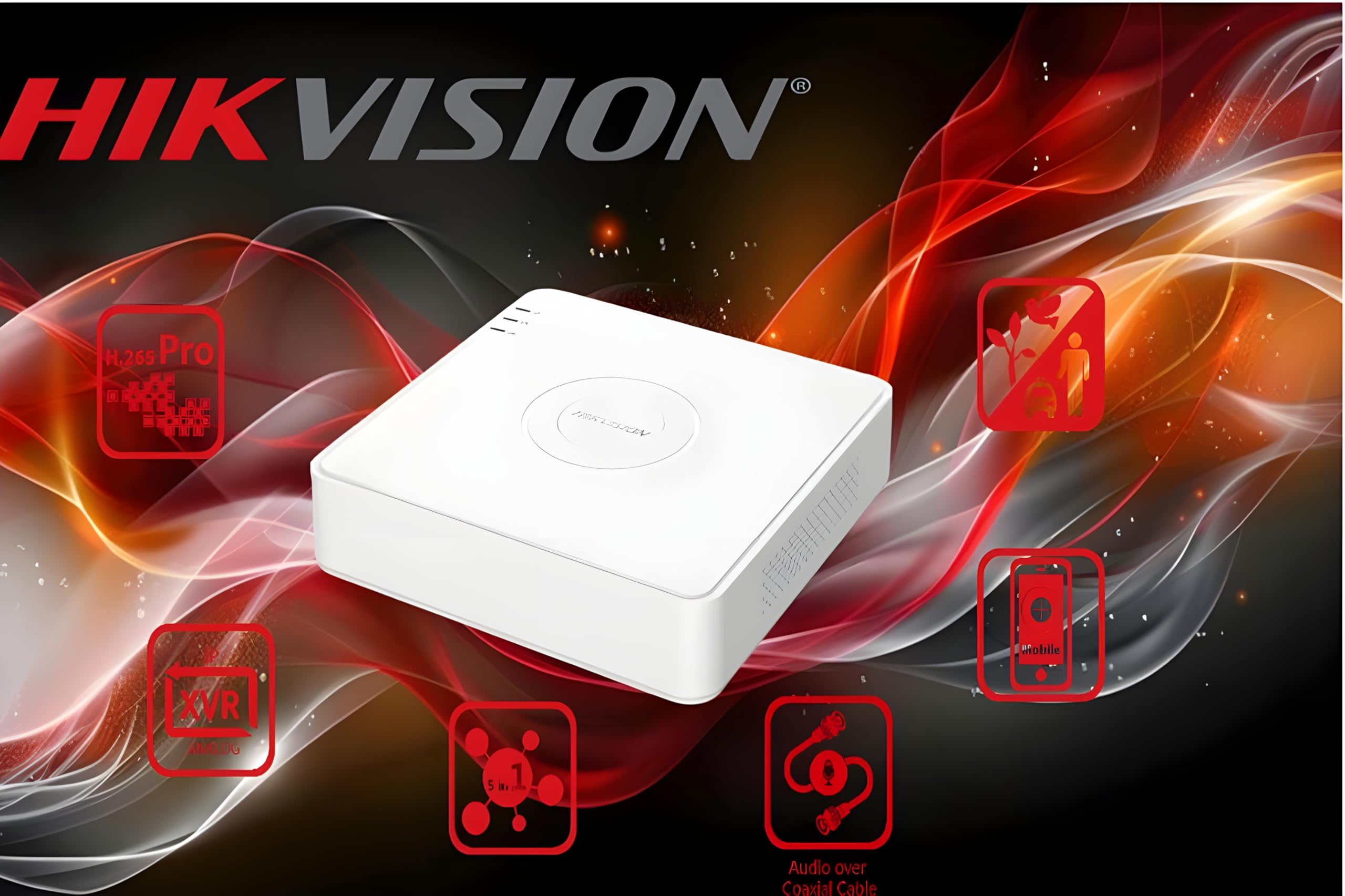 Hikvision Grabador DVR Value 8 Canales Blanco - DS-7108HGHI-M1(C)