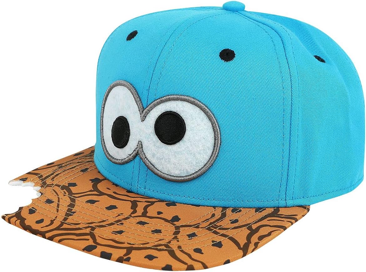 Difuzed Sesame Street Cookie Monster Unisex Cap Multicoloured