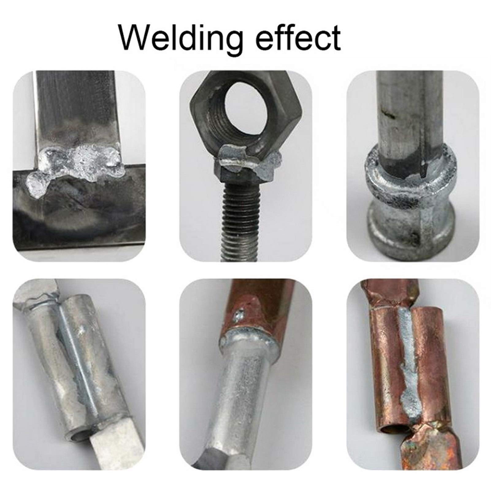 Srebrne pręty do lutowania twardego aluminium, Aluminum Flux Cored Welding Wire Silver Multiple Sizes Pack Of Pcs(2.0mm 50cm-50pcs)