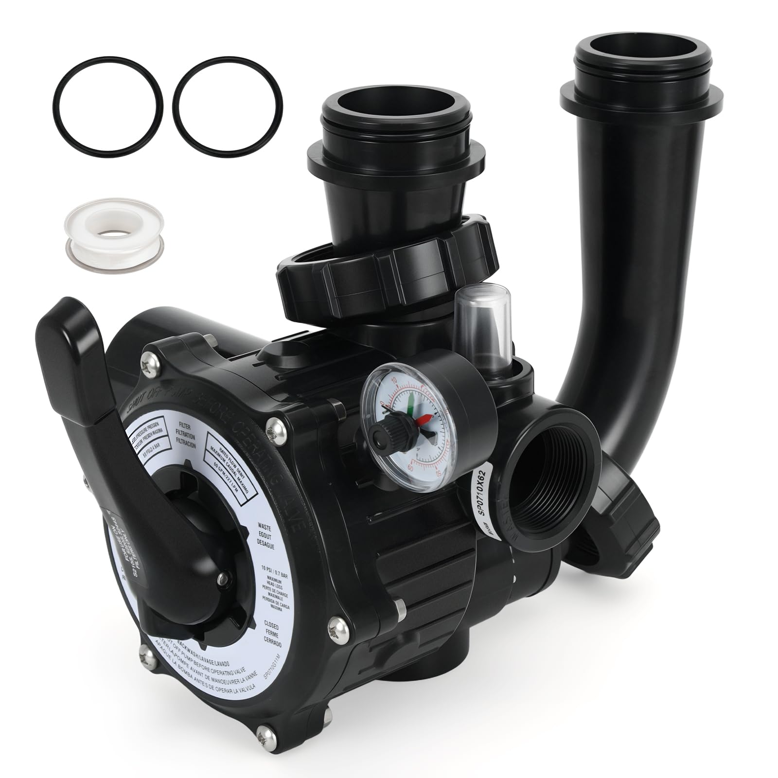 Photo 1 of FQRANBO SP0710X62 Multi-Port Valve for Hayward Sand Filters
