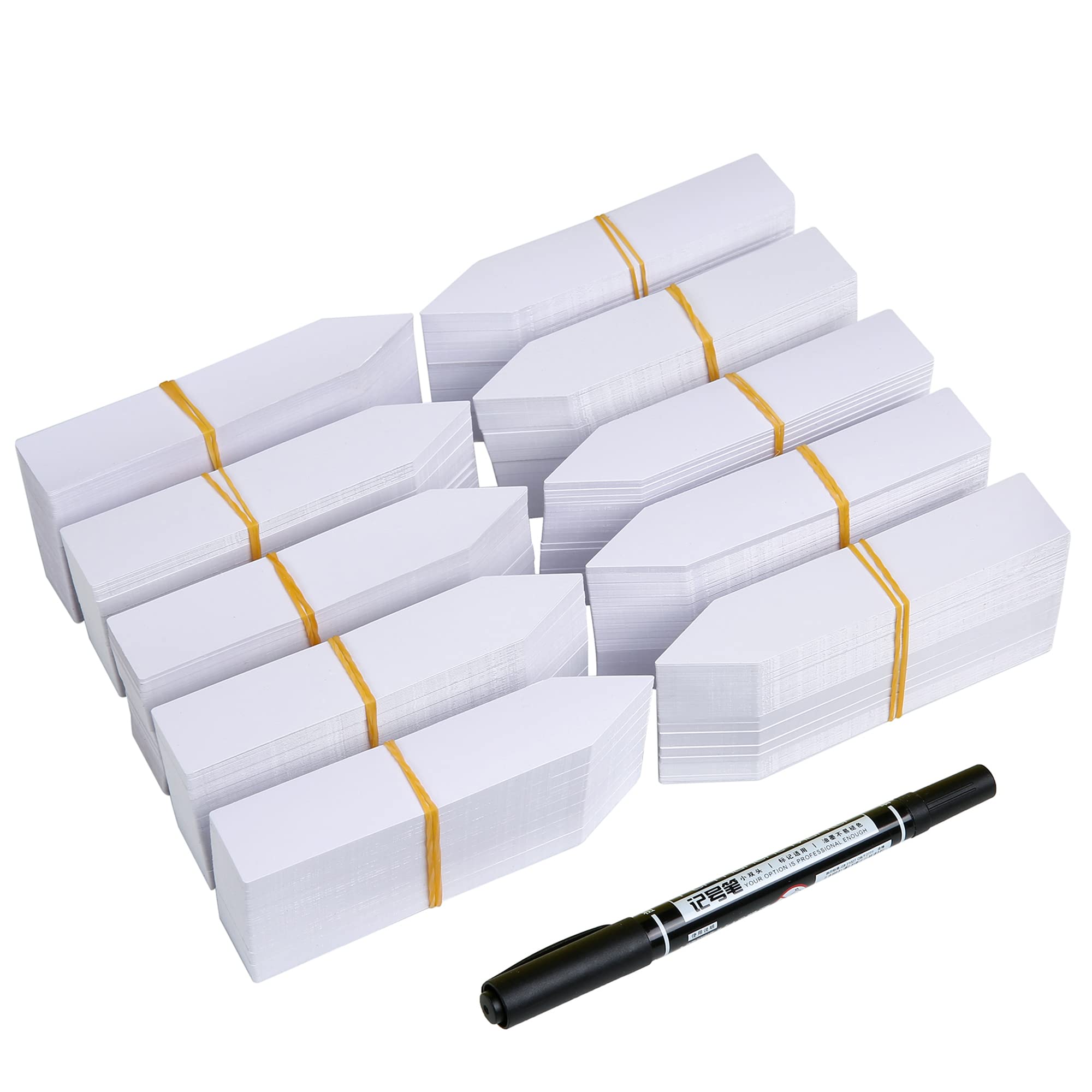 Confezione Da 1000 Etichette Plastificate Per Piante - Bianche, Impermeabili E Scrivibili - Foto 13