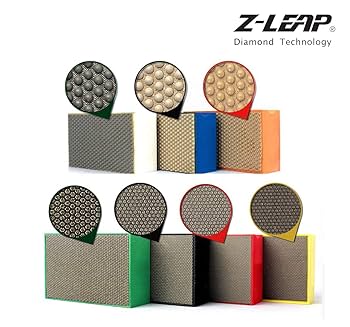 Amazon.co.jp: Z-LEAP ダイヤモンドハンドポリッシュパッド 7個