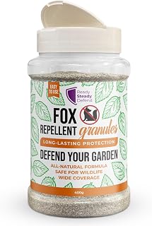 Fox Repellent Granules For Gardens | Anti-Fouling & Digging | Natural Deterrent | 400g