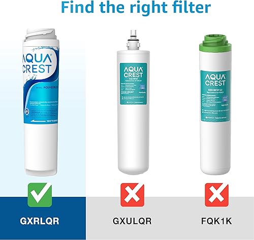 Miniatura 3 de AQUACREST GXRLQR - Filtro de agua en línea para debajo del fregadero, certificado NSF 42, reduce el cloro, el sabor y el olor, repuesto para filtro