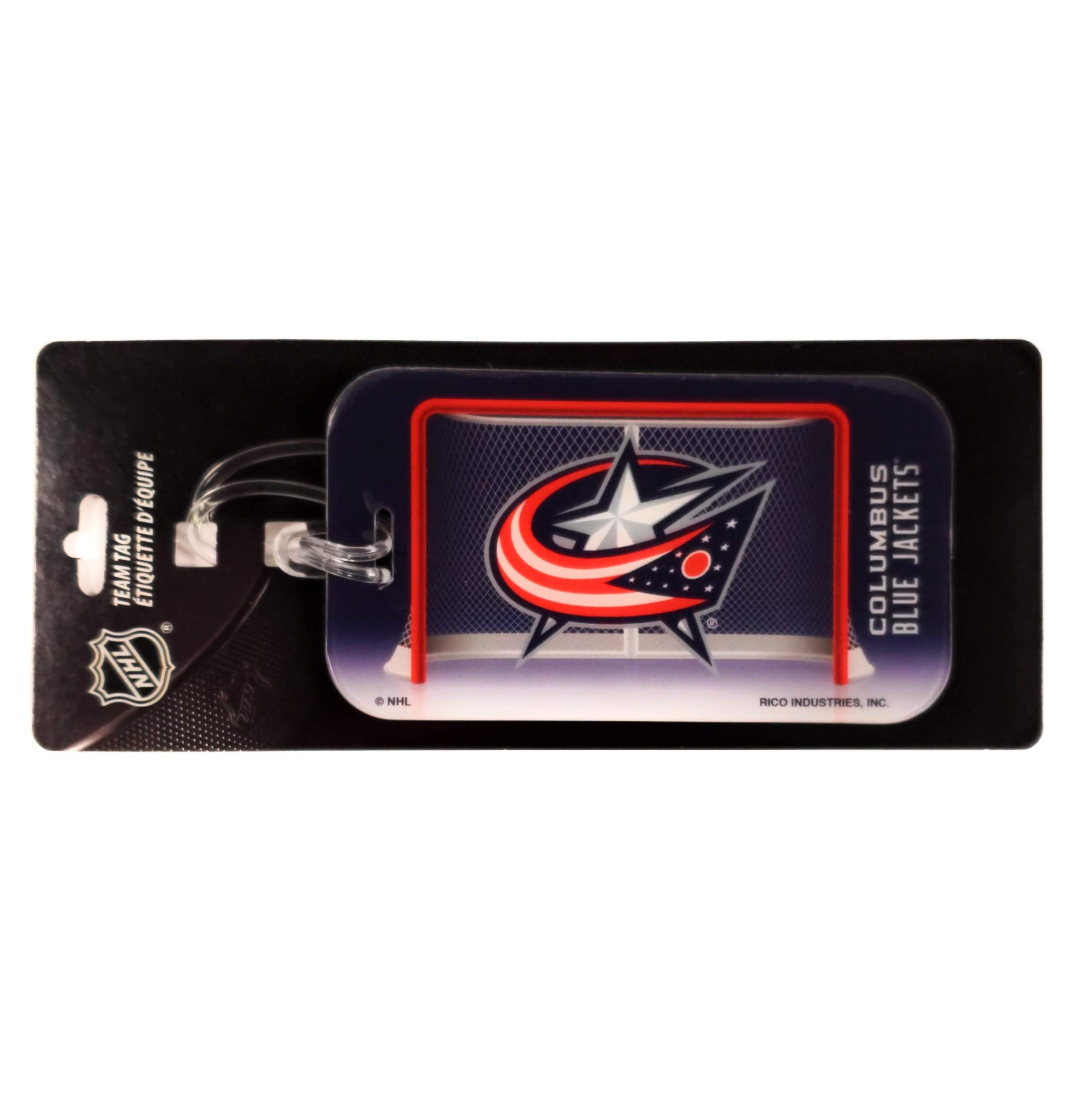 Rico Industries Blue Jackets Team Luggage Tag
