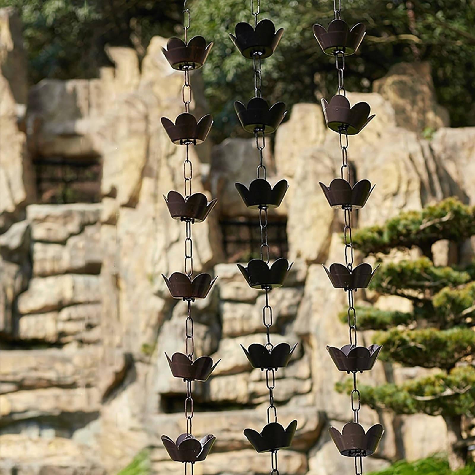 Chaînes De Pluie Chaîne Pluviale En Alliage D'aluminium For Les