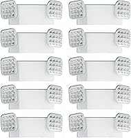 Vista 9 de Commercial LED Emergency Lights 24 Pack, Emergency Light with Battery Backup, Adjustable Dual Head Emergency Light Fixture for Home Power Failure