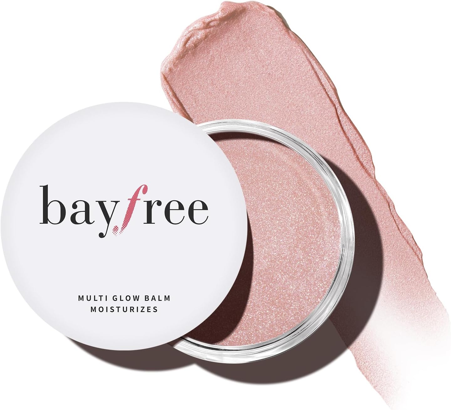 bayfree Mulit Glow Balm, Cream Blush for the Cheeks, Blush Moisturizing, Delicate, Lightweight and Adjustable Colors (Dewy)