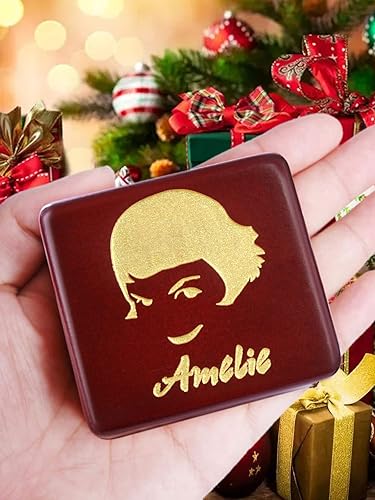 Miniatura 55 de Caja de música Sinzyo con mecanismo de madera tallada clásica caja musical regalo para Navidad, cumpleaños, día de San Valentín, el mejor regalo