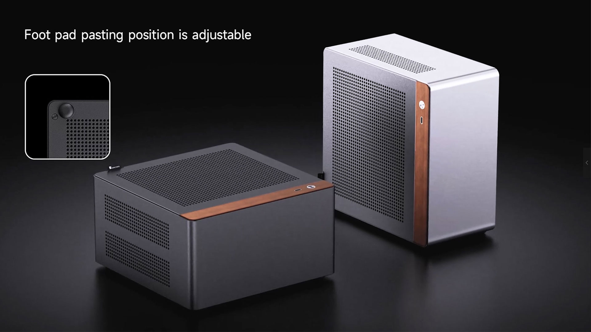 Amazon.com: JONSBO N10 Black MINI ITX PC Case, Aluminum Alloy with