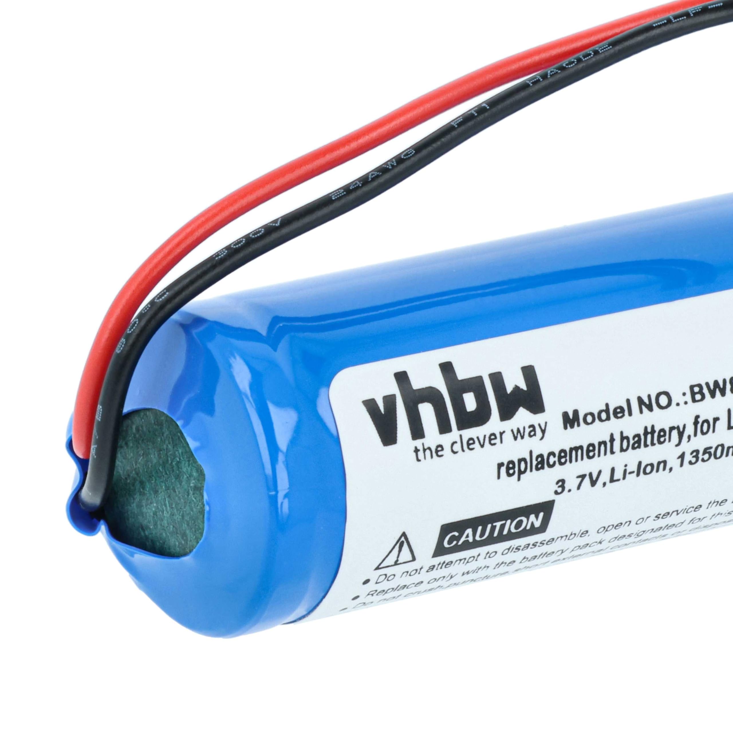 vhbw Akumulator kompatybilny z Sony PlayStation PS3 & PS4 Move Motion Controller CECH-ZCM1E - Zamiennik na LIS1441, LIP1450, 4-168-108-1 - (Li-Ion, 1350mAh, 3.7V)