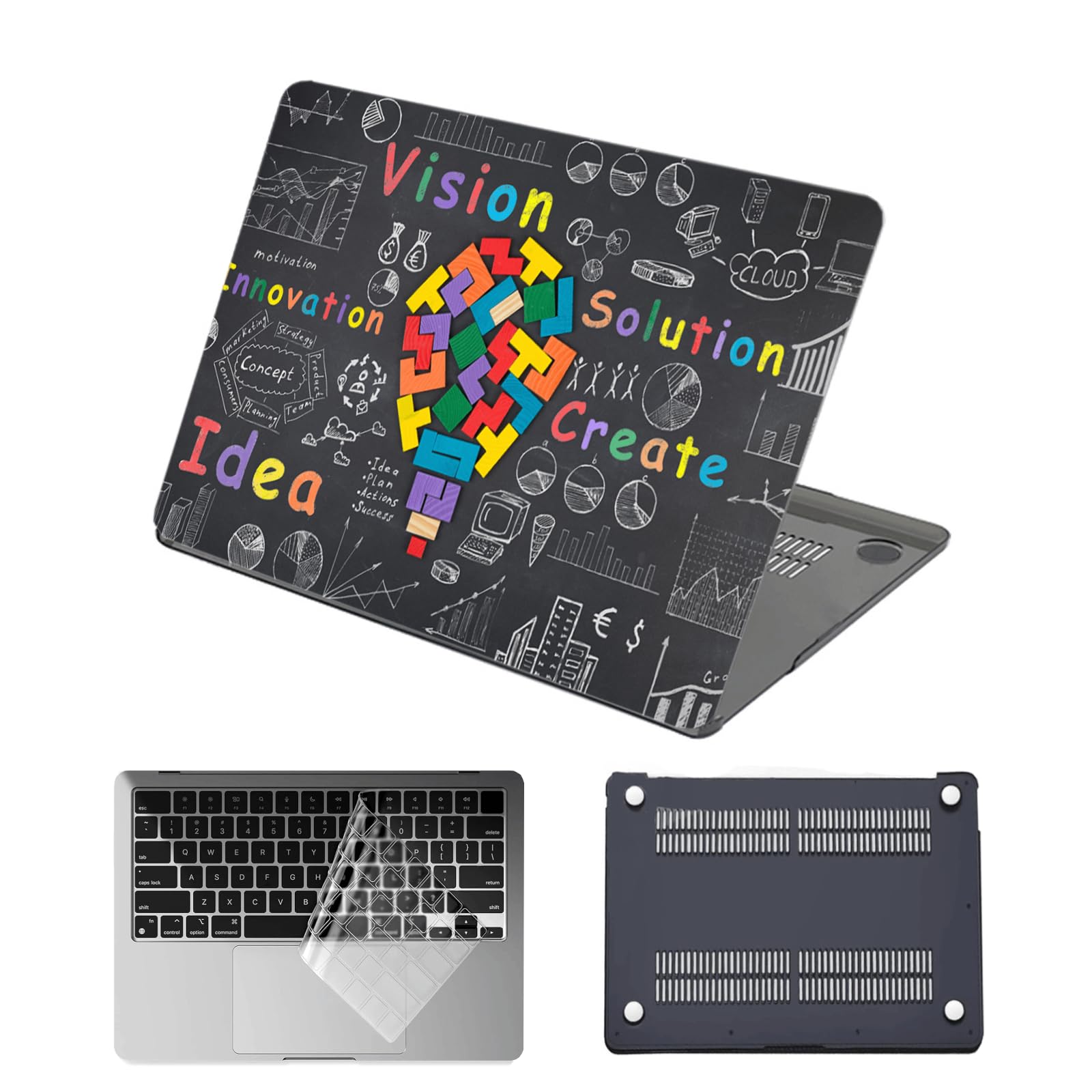 Carcasa MacBook Pro 14 M3 M2 A2779 rigidez duradera con acabado translúcido 8