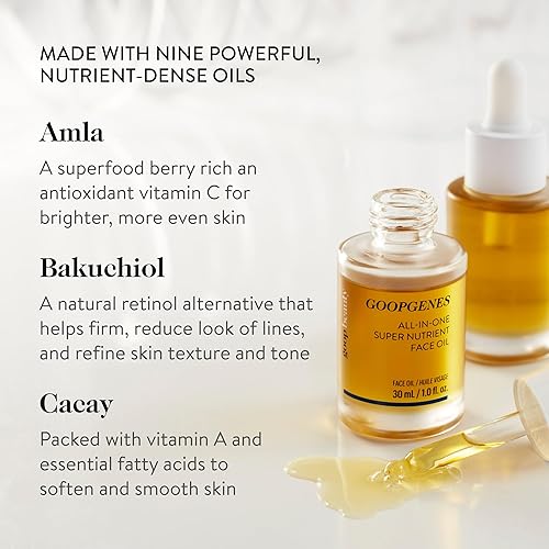 Miniatura 3 de goop Beauty GOOPGENES - Aceite para el cuidado de la piel facial todo en uno cuidado diario de la piel tratamiento natural antienvejecimiento para