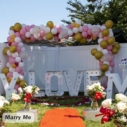 Miniatura 6 de Arcos de boda de 6.6 x 6.6 pies para ceremonia, soporte de arco cuadrado de metal, soporte de arco de globos, marco de árbol de jardín para