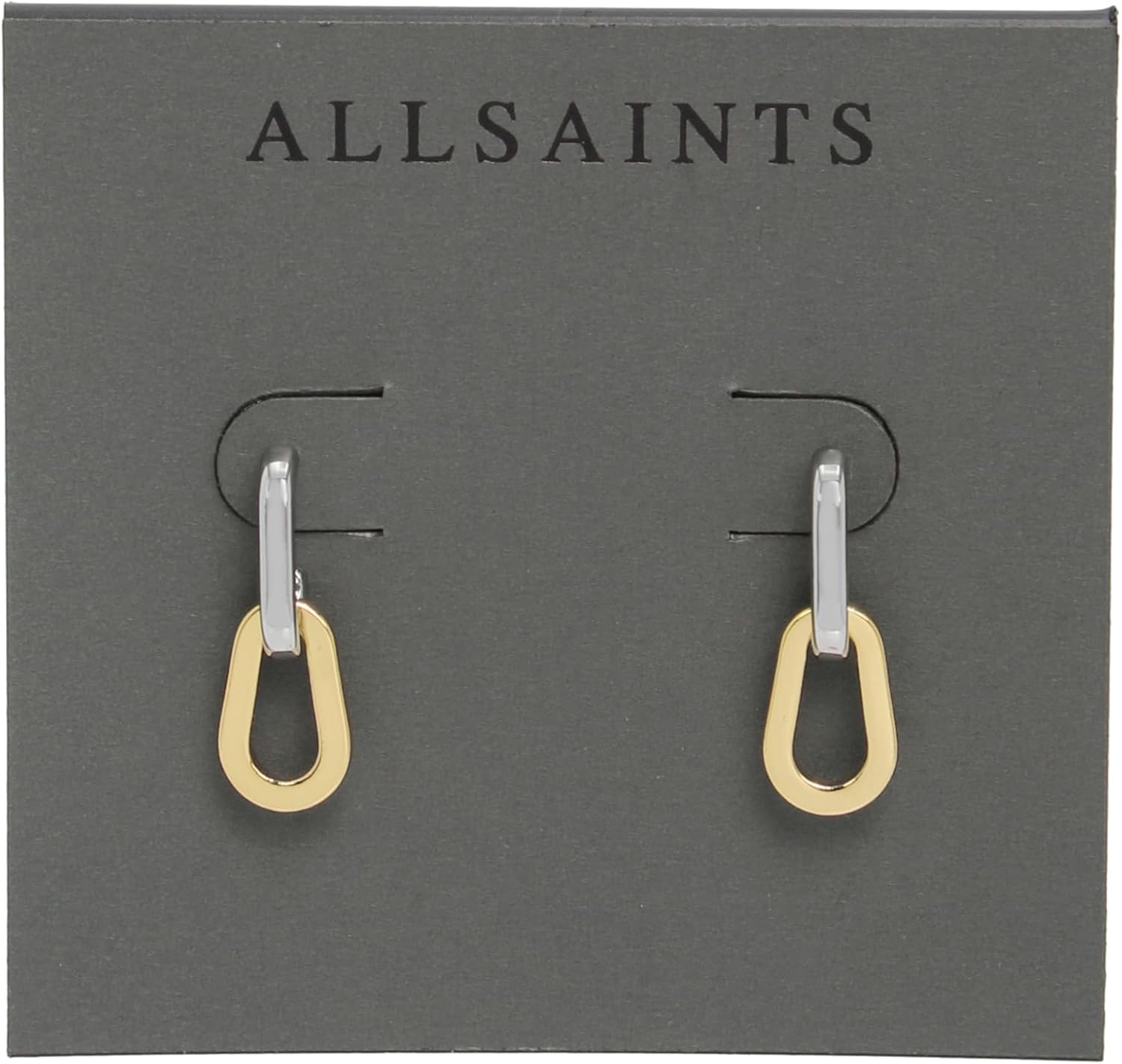 AllSaints Women's Carabiner Link Drop Earrings