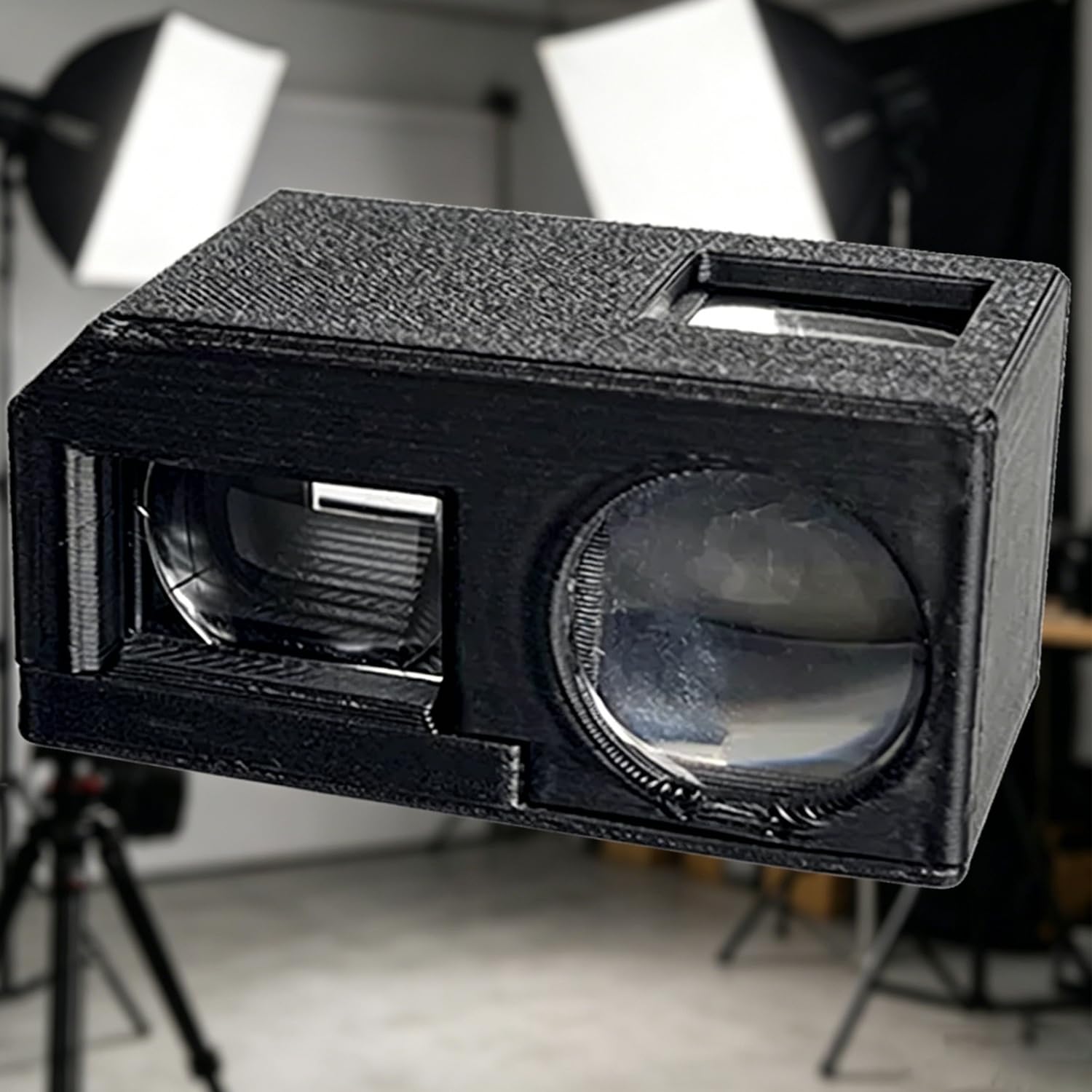 Lichtschachtsucher Für Kameras, Externer Optischer Seitenachsensucher Für 35-mm-kameras, Blitzschuhmontage, 4:3-bildformat Für Präzise Bildkomposition Und Optimiertes Aufnahmeerlebnis