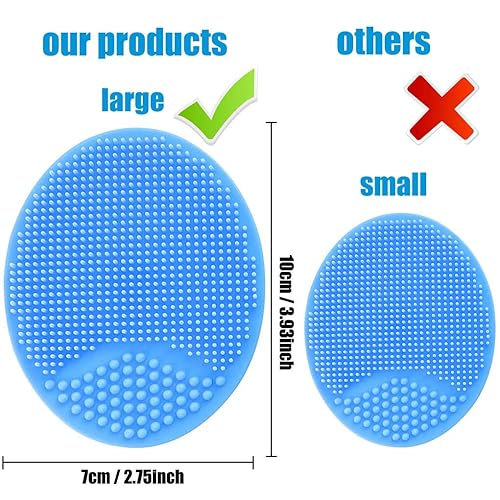 Miniatura 2 de Cepillo de Baño para Bebé, Cepillo para Costra Láctea, Cepillo de Masaje de Silicona, Cepillo Exfoliante Depurador de Silicona, Depuradores de Piel