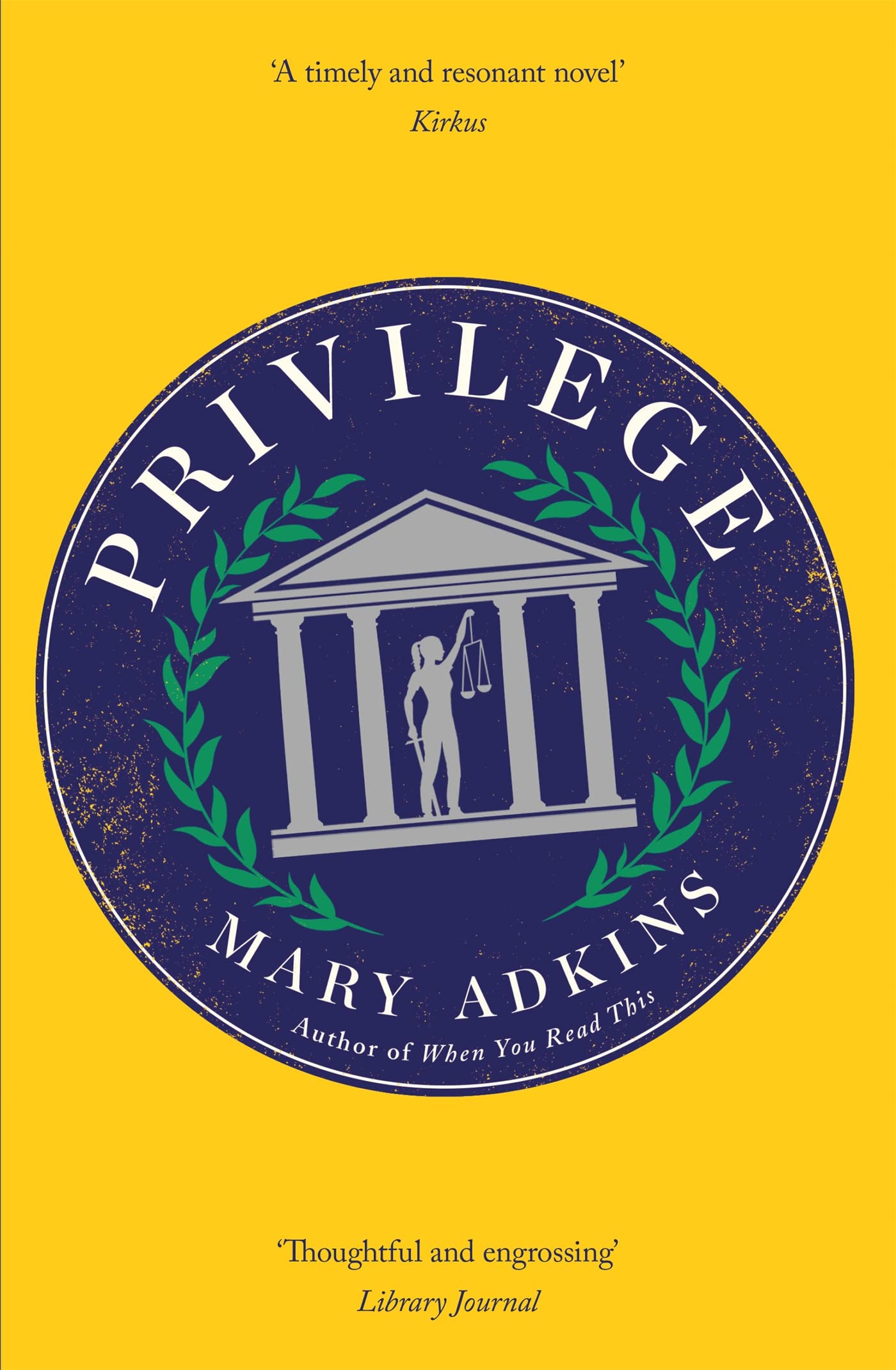 Privilege by Mary Adkins (Hardback Book)
