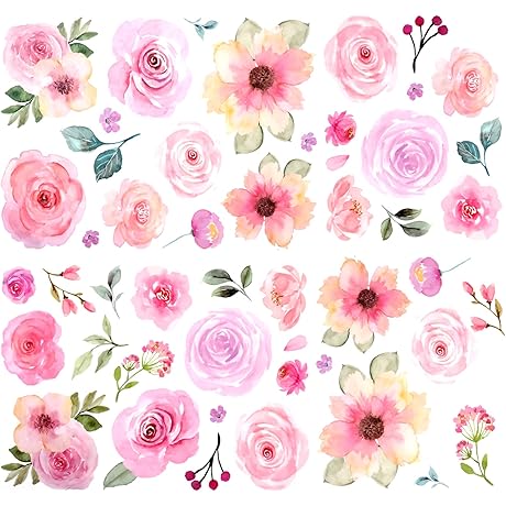 Flower Peel and Stick Wall Decals: Adorn Your Space with Vibrant Florals